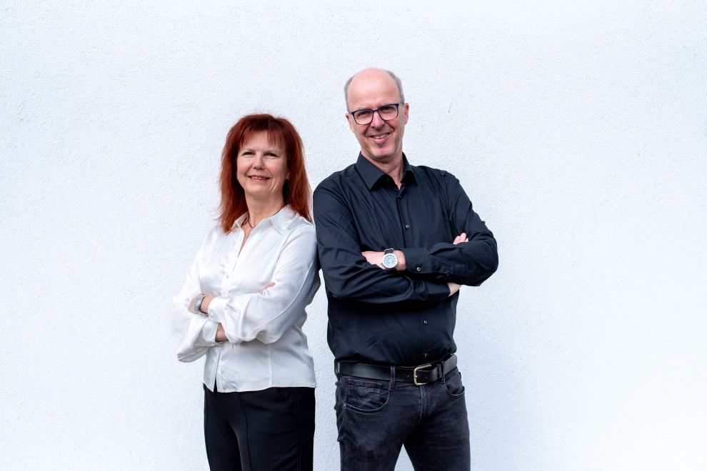 Foto: Portrait von 2 Personen - 